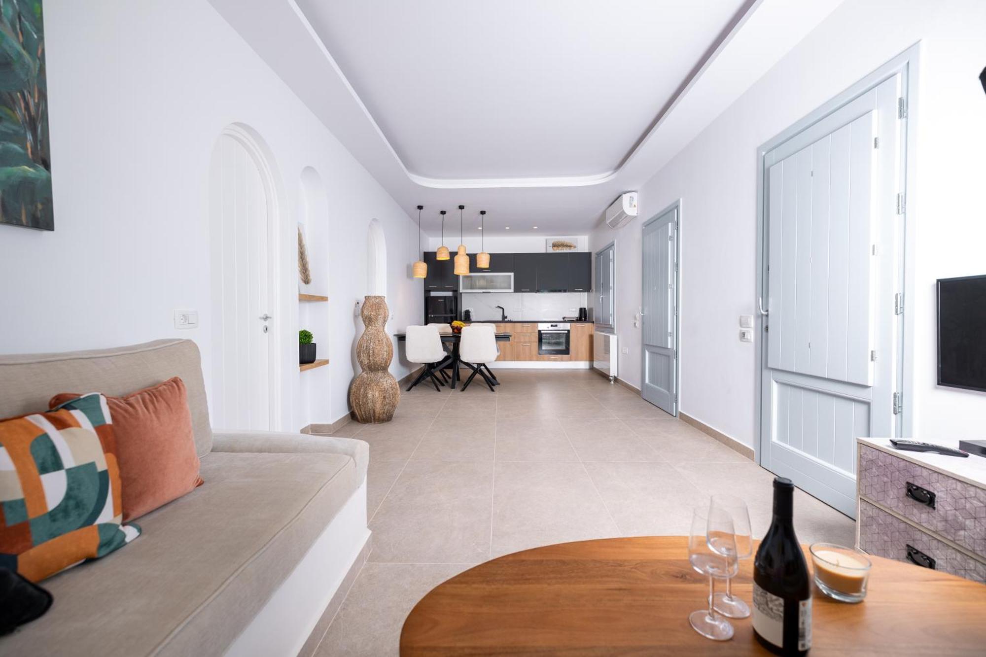 Sn Santorini Apartments Kamári エクステリア 写真