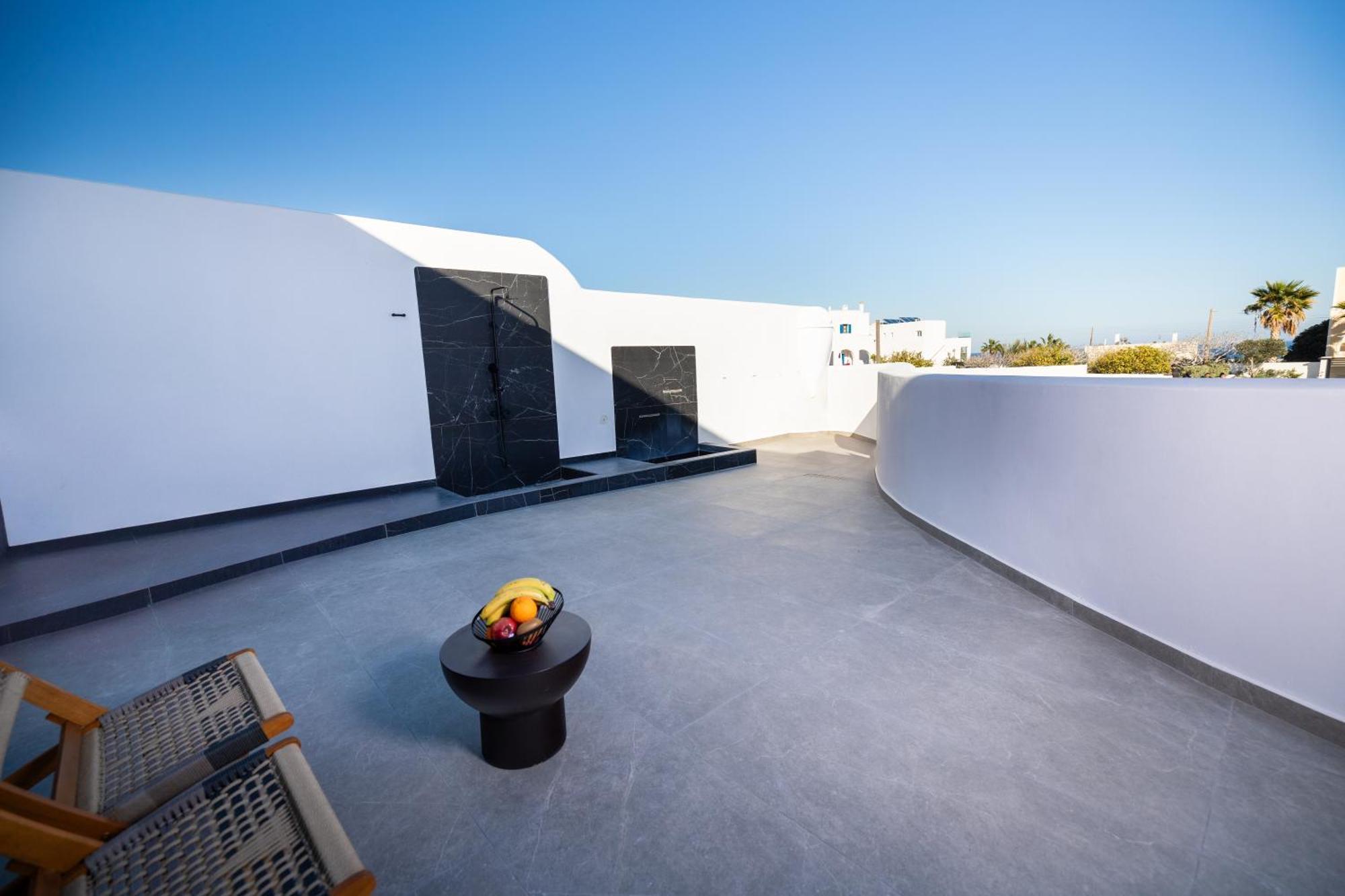 Sn Santorini Apartments Kamári エクステリア 写真