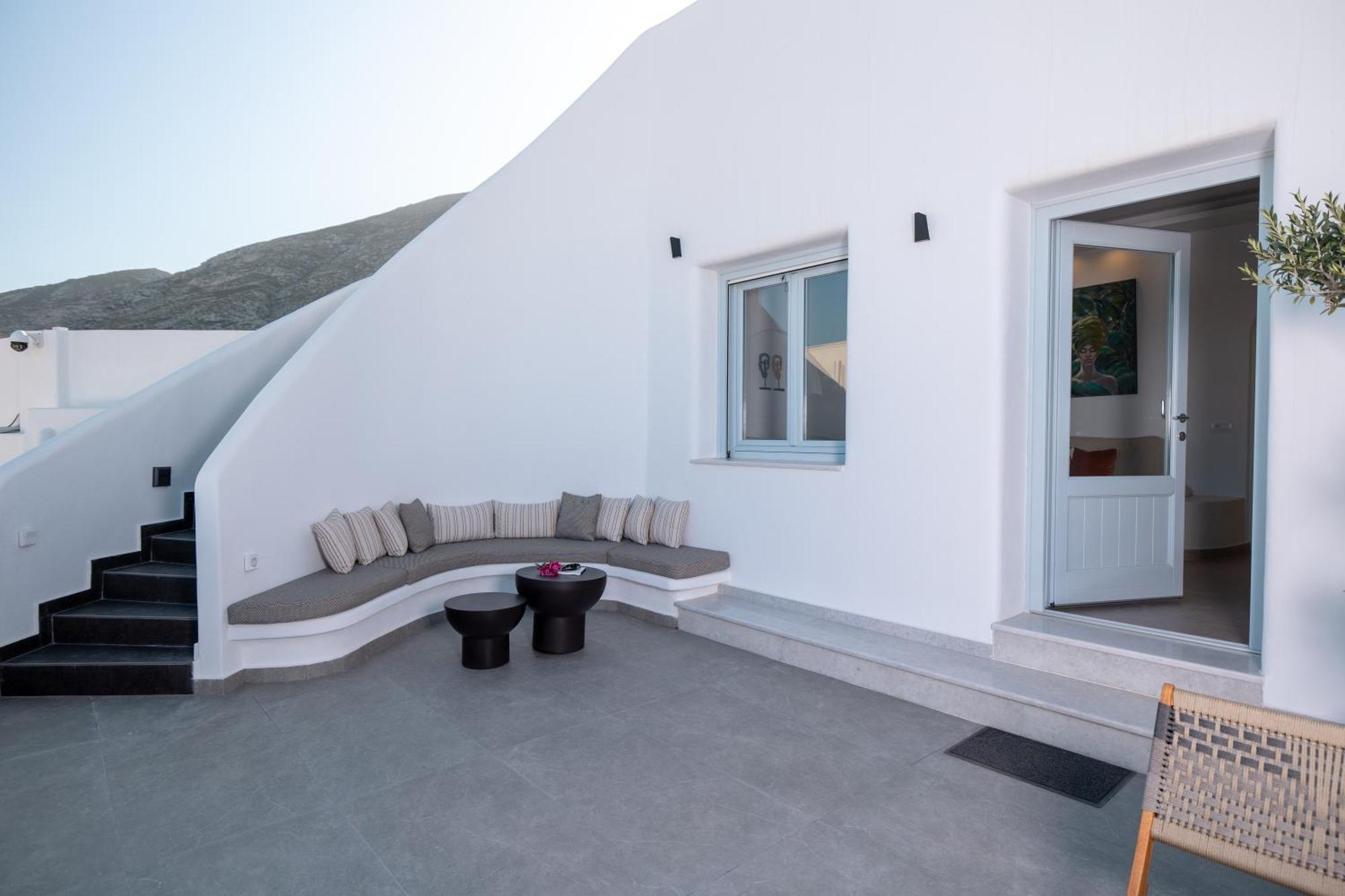 Sn Santorini Apartments Kamári エクステリア 写真