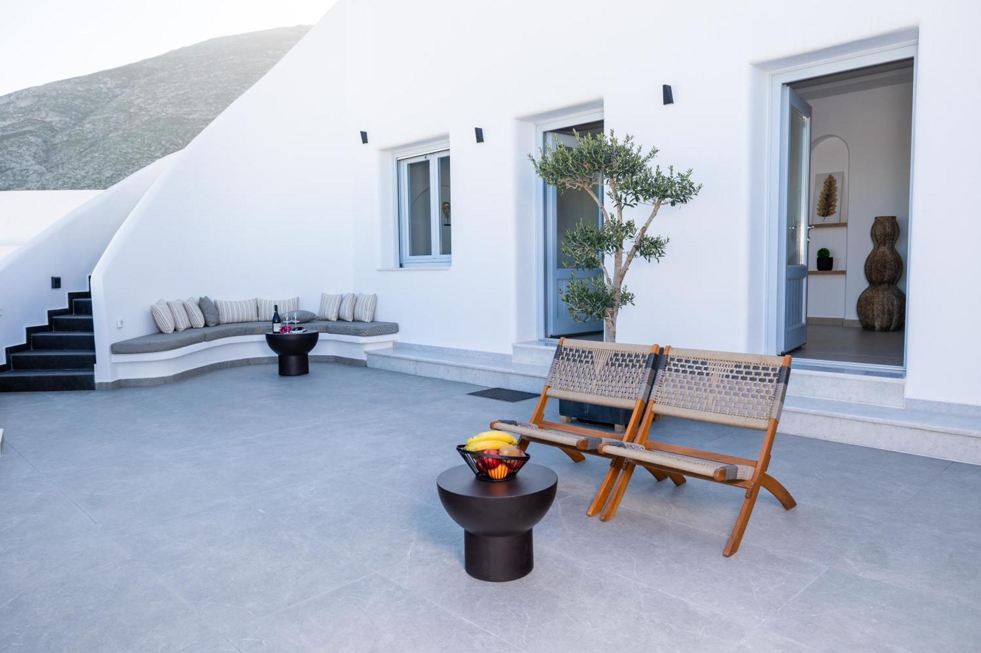 Sn Santorini Apartments Kamári エクステリア 写真